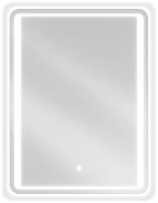 Mexen Zusa, LED kúpeľňové zrkadlo s podsvietením 60x80 cm, 6000K, ochrana proti zahmlievaniu, 9808-060-080-611-00