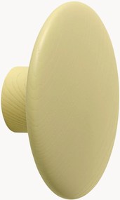 Nástenný háčik z dubového dreva Dots, Ø 9 cm