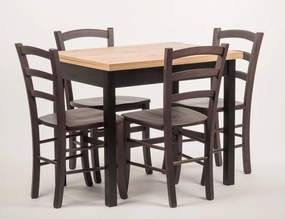 Stima Stôl BINGO Vyberte odtieň ->: Dub Wotan, Vybetre odtieň podnože ->: Biela