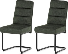 Súprava jedálenských stoličiek DCL-P3107 GRN2, 2 ks