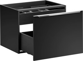 Comad Kúpeľňová skrinka pod umývadlo Santa Fe Black 60 čierna