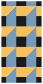 Tapeta - Farebná geometrická abstrakcia I.