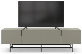 Zelenosivý TV stolík 200x54,5 cm Eldia – Marckeric