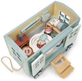 Tender Leaf - Drevená maringotka s myškami