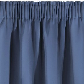 Kvalitné zatemňovacie závesy modrej farby Dĺžka: 270 cm