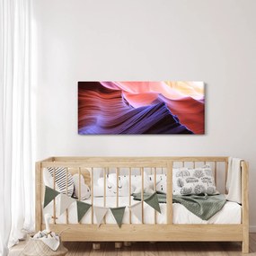 Obraz - farebný piesok (120x50 cm)