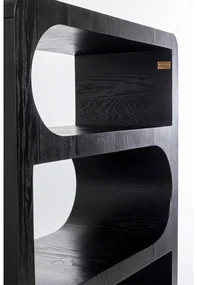 Forma polica čierna 90x180 cm