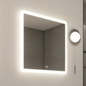 Nimco LED zrkadlo 600x600 s dvoma dotykovými senzormi - ZP 19066VX