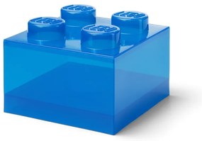 Modrý plastový detský úložný box 25x25x18 cm – LEGO®