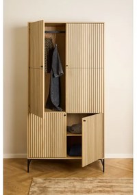 Šatníková skriňa OLIVIA 99x200 cm dub