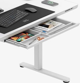 Elektrický výškovo nastaviteľný stôl Mark Adler Leader 8.5 biely