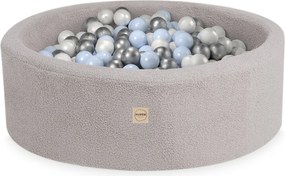 Suchý bazén baranček šedý + 200 guličiek chlapček
