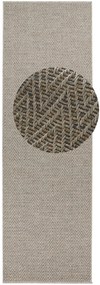BT Carpet, Behúň Nature 104266 Grey / Multicolor – na von aj na doma, 80x250, šedá, chodba / predsieň