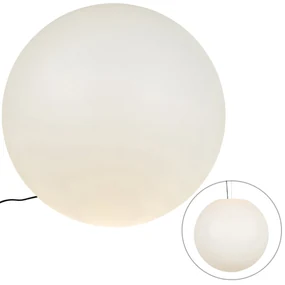 Moderná vonkajšia lampa biela 77 cm IP65 - Nura