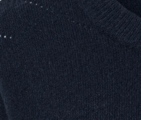 Pletený pulóver s ažúrovým vzorom