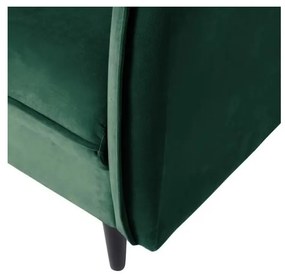 Tmavozelená zamatová pohovka 203 cm Juli – Ropez