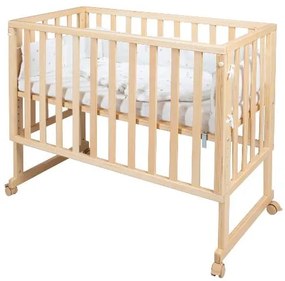 roba Prístelka 3 v 1 Safe asleep (prírodný lak)  (100397089)