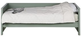 Zelená jednolôžková posteľ 90x200 cm Nikki – WOOOD