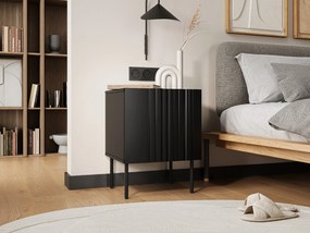 Cama Nočný stolík Isla (2 ks) - čierna