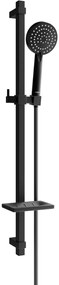 Mexen sprchový set DQ75, čierna, 785754581-70