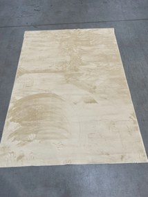 B-line, POŠKODENÝ Kusový koberec COLOR UNI Cream, 160x230, béžová, obývacia izba