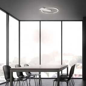 Briloner 3542-018 - LED Stmievateľné stropné svietidlo NICO LED/12W/230V chróm