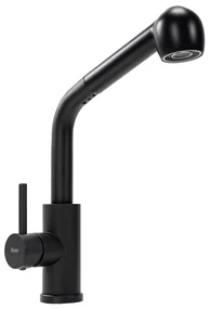 Rea Troy, stojanková kuchynská batéria 34 cm, čierna matná, REA-B6300