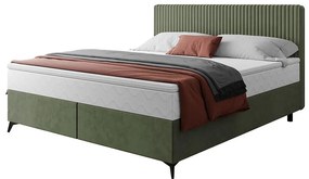 Posteľ Wave s topperom 160x200 Manila 34/Tilia 37