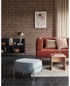 Odkladací stolík z dubového dreva Hübsch Less, 40 x 40 cm