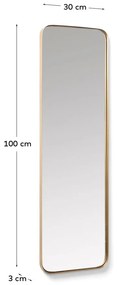 Nástenné zrkadlo 30x100 cm Marco – Kave Home