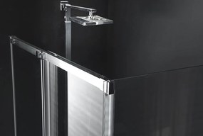 Polysan Polysan, ALTIS obdĺžniková sprchová zástena 1300x1000mm L/P varianta, AL4015CAL6115C