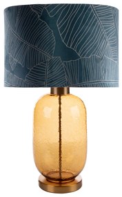 Stolná lampa Limited Collection Musa 40x69 cm modrá/zlatá