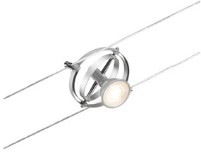 Paulmann 94437 - 1xGU5,3/10W Bodové svietidlo CARDAN 12V matný chróm