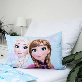 DETSKÉ BAVLNENÉ OBLIEČKY FROZEN 100X135 CM, 1KS 40X60 CM VZOROVANÉ