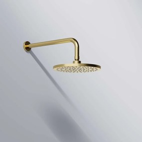 STEINBERG 340 horná sprcha 1jet, priemer 220 mm, kartáčované zlato, 3401686BG