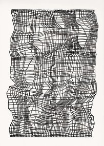 Moikka Plagát Timeline Black by Ana Frois 50x70