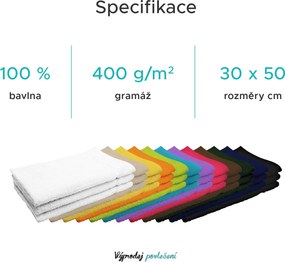 Uterák Classic malý béžový 30x50 cm, 100% bavlna