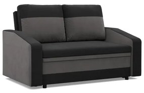 Pohovka ORION čierna / sivá