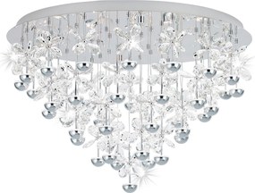 XXXLutz STROPNÉ LED SVIETIDLO, 78/52,5 cm Eglo - Online Only bytové doplnky - 003348139401