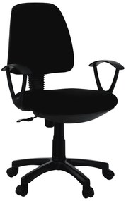 Tempo Kondela Kancelárska stolička, čierna, COLBY NEW