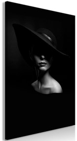 Artgeist Obraz - Mysterious Woman (1 Part) Vertical Veľkosť: 80x120, Verzia: Na talianskom plátne