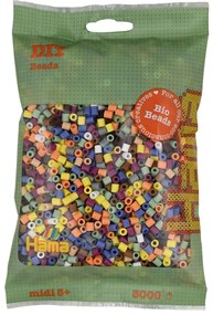 Hama Midi - Bio koráliky vo vrecku mix 10 farieb - 3000 ks