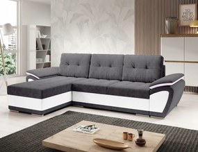 Moderno Meble Prešívaná moderná rohová sedačka ENZO s pružinami