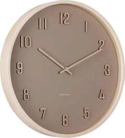 Nástenné hodiny Nervadura Karlsson KA6117BR, 41cm