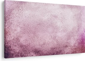 Obraz - Mandala v ružovej stene (90x60 cm)