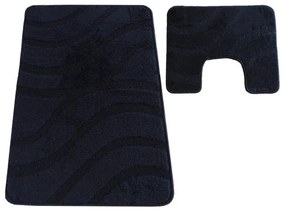 Sada kúpeľňových koberčekov Montana Symphony Black