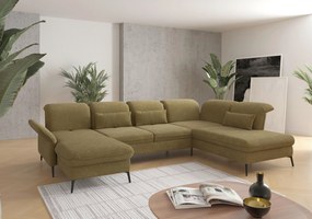 XXXLutz SEDACIA SÚPRAVA, textil, olivovozelená Sit & More - Sedačky - 00014401183M