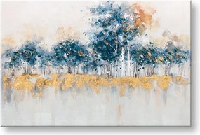 Maľovaný obraz na stenu ABSTRAKT 90x60 cm