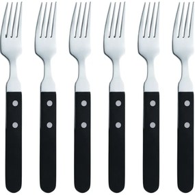 Amefa 6-dielna súprava steakových vidličiek Pizza