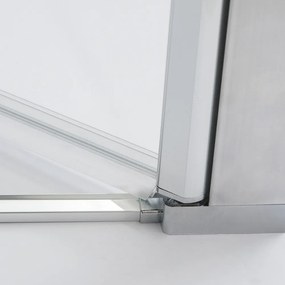 Roltechnik Outlet Štvrťkruhový sprchovací kút LYR4 - bez vaničky ROTH-Variant: rozmery: 100x100 cm - (LYR4/1000 - 1135008268), ROTH-Profily: profily:…